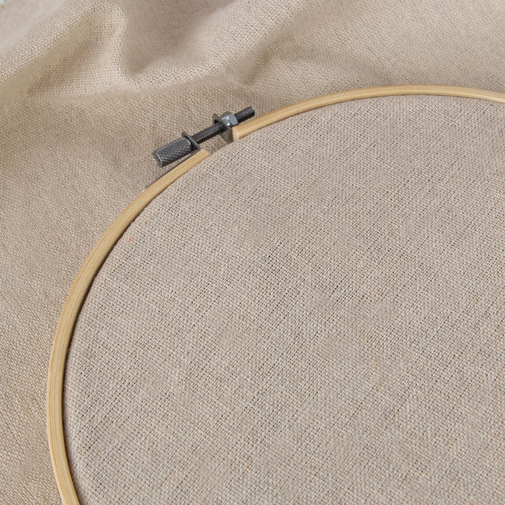 Amazon.co.jp: LOVOUS Nature Linen Needlework Fabric、プレーン
